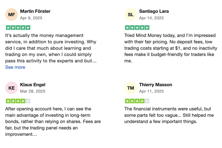 Mind Money отзывы — как пользователи оценивают платформу и сервис