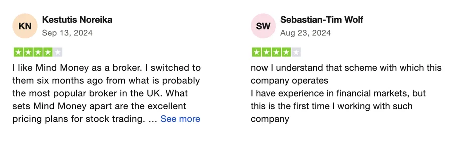 Mind Money отзывы — обзор пользовательских впечатлений от торговли
